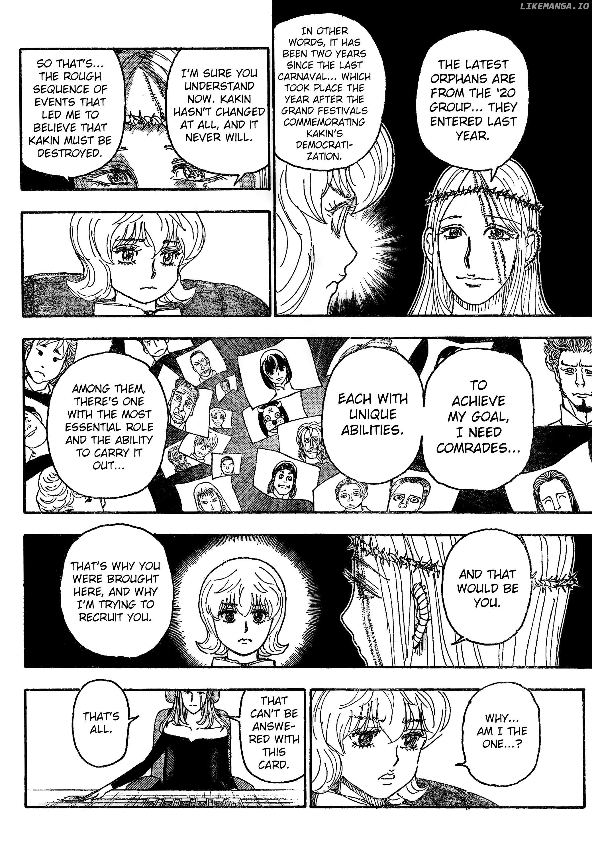 Hunter x Hunter, Chapter 408 image 06
